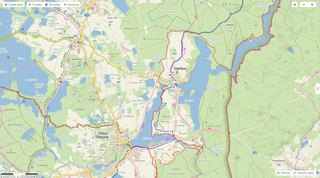 mapa lokality kolem rybníka Hejtman