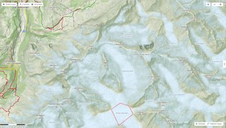 mapy - okolí Bernských Alp, Konkordiaplatz