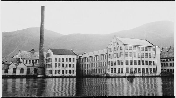 Továrna Devold v roce 1931