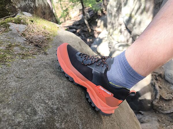Pánské boty HANNAH FOOTWEAR GRANITE M WP – stabilita na pískovcových vyhlídkách Prachovských skal je ok