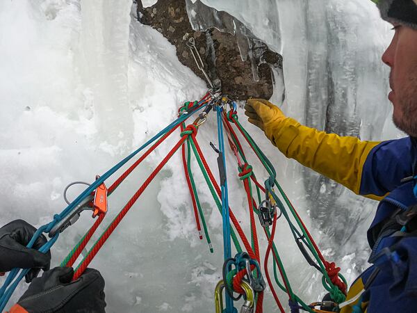 Amertaler Eisfall, Felbertauern/Rakousko, leden 2024, foto: Lukáš Ondrášek